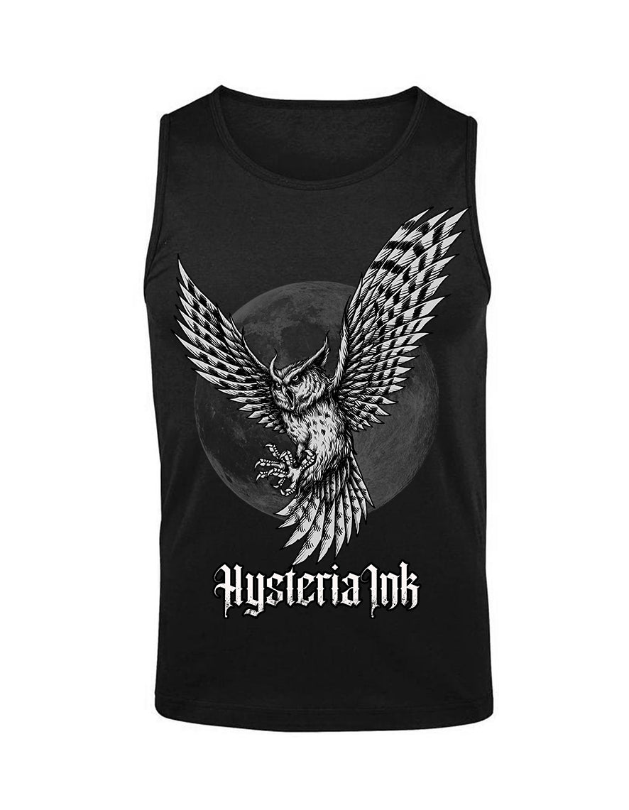 Debardeur homme Justin Hysteria Ink Dicky's Owl Ink