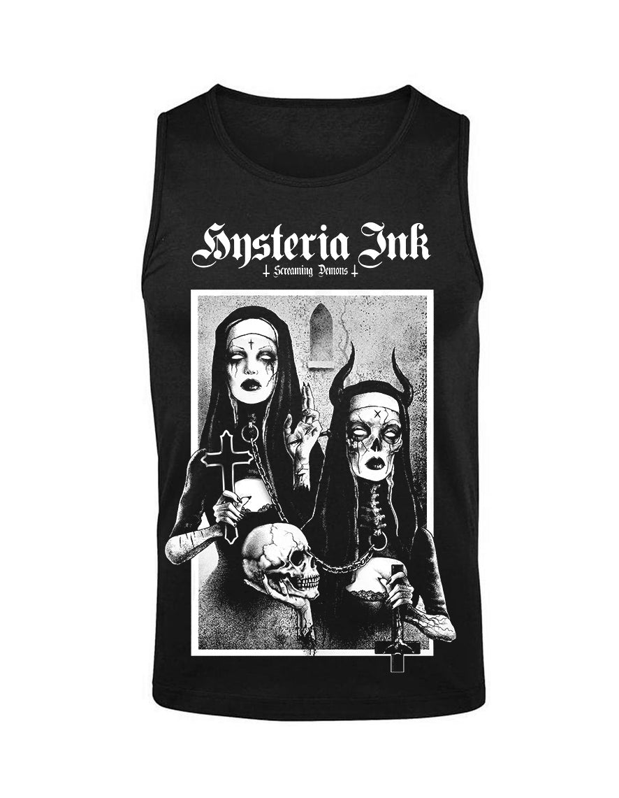 Debardeur homme justin Hysteria Ink X Screaming Demons Eva My Religion