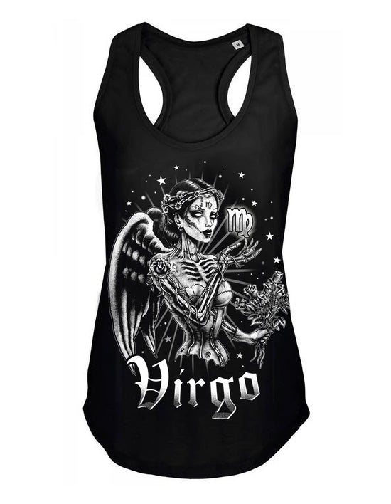 Debardeur femme Justin Hysteria Ink  Astro Ink  Virgo