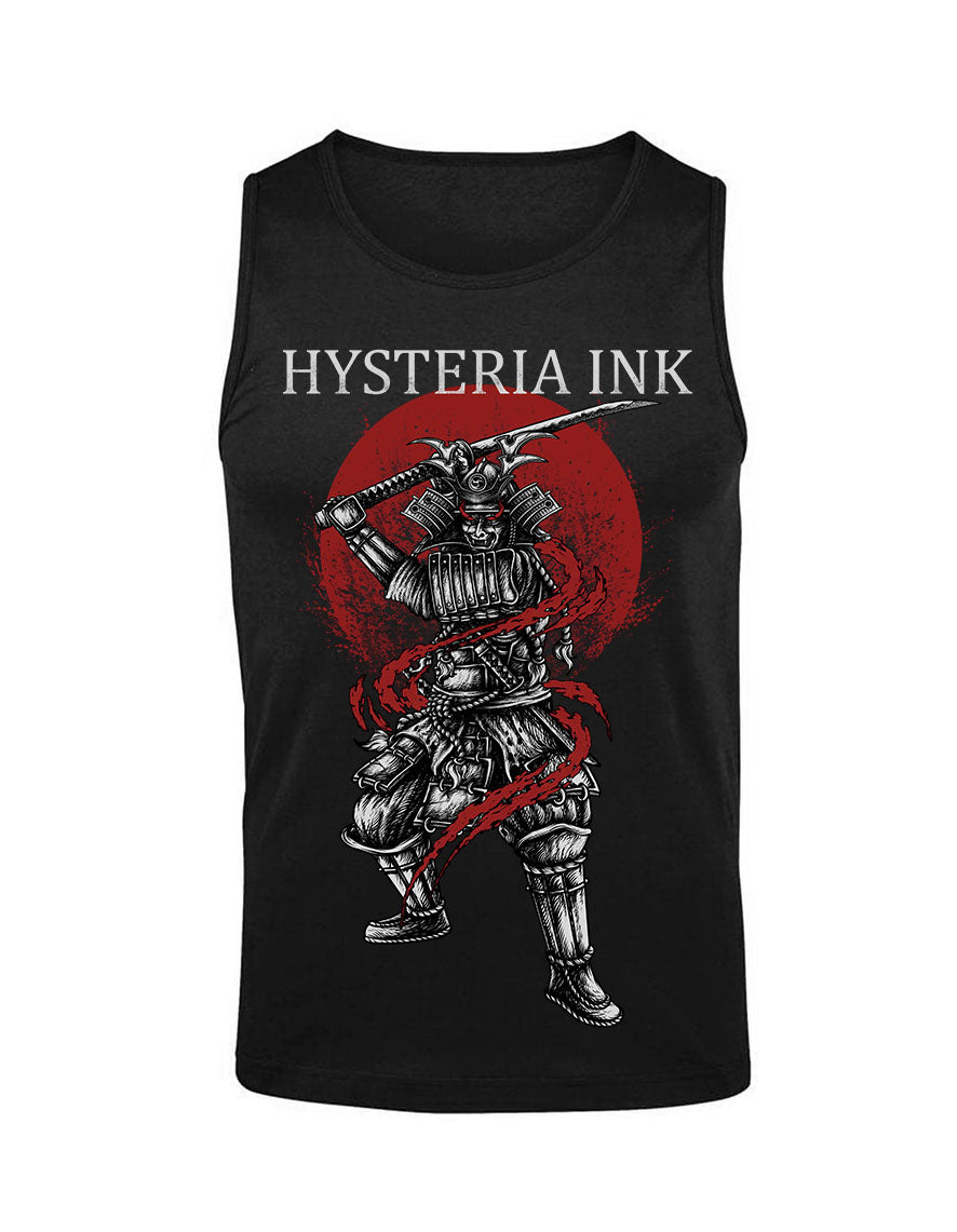 Debardeur homme Hysteria Ink  the Samurai Warrior Ink