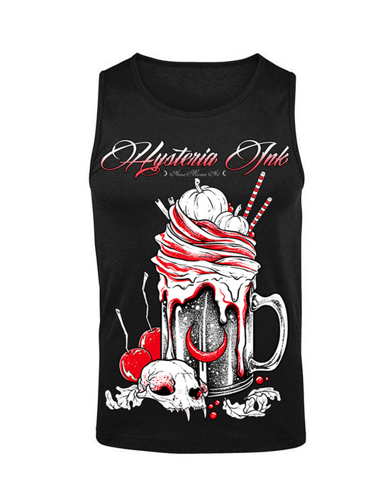 Debardeur homme justin Hysteria Ink X Anna Marine Art To Drink Ink