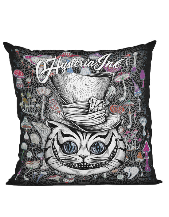 Housse de Coussin Hysteria Ink Cat Hat all over