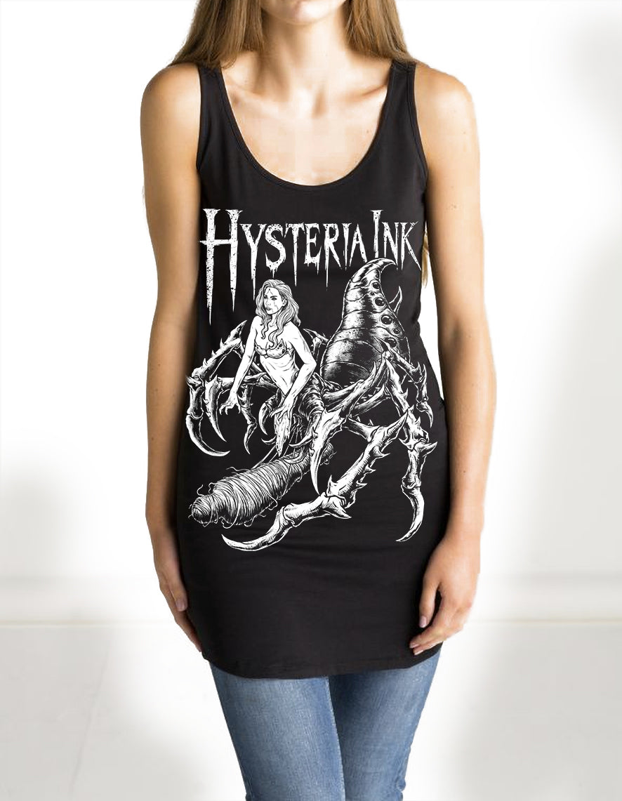 Robe Curved Vest Hysteria Ink  Spider Ink