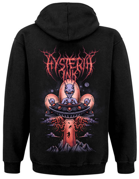 Sweat Zip unisexe Hysteria Ink ALien Space Ink