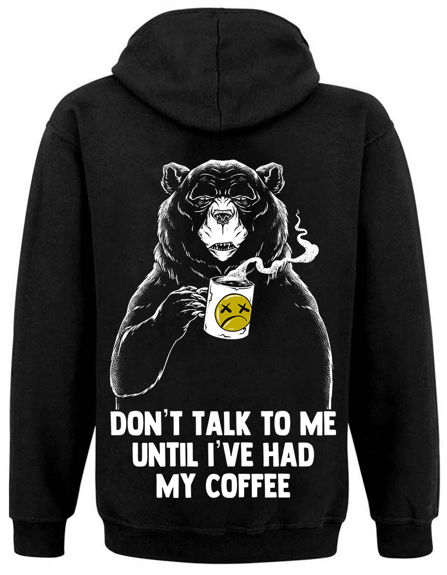 Sweat Zip unisexe Hysteria Ink Bear Coffee Ink