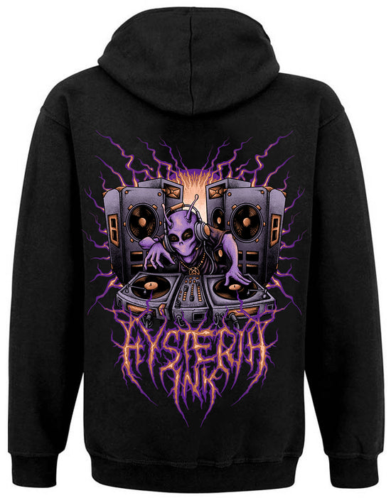 Sweat Zip unisexe Hysteria Ink ALien DJ-Ink