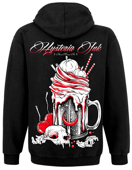 Sweat Zip unisexe Hysteria Ink X Anna Marine Art To Drink Ink