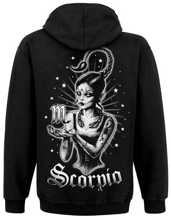 Sweat Zip Unisexe Hysteria Ink  Astro Ink Scorpio