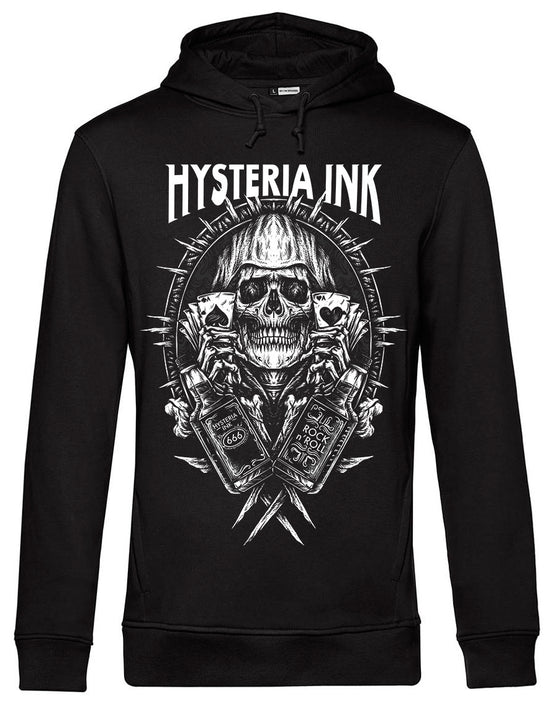 Sweat Capuche unisexe Sider Hysteria Ink  Mr Whisky Ink