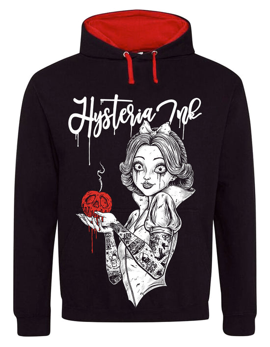 Sweat Capuche FH002 Hysteria Ink Snow White Ink Red Apple