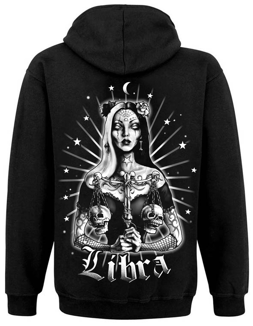 Sweat Zip Unisexe Hysteria Ink Astro Ink Libra