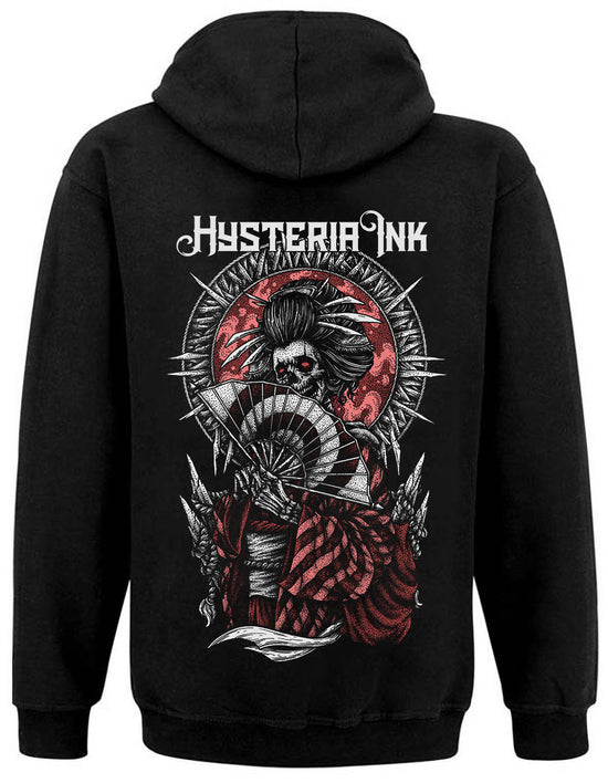 Sweat Zip Unisexe Hysteria Ink  Geisha Ink