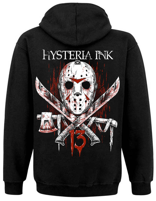 Sweat Zip Unisexe Hysteria Ink  Friday Ink