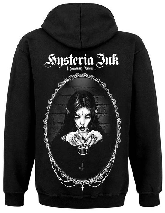 Sweat Zip unisexe Hysteria Ink X Screaming Demons I Drink