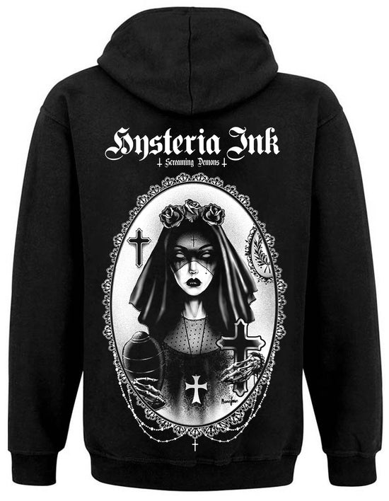 Sweat Zip unisexe Hysteria Ink X Screaming Demons Cecilia Cross