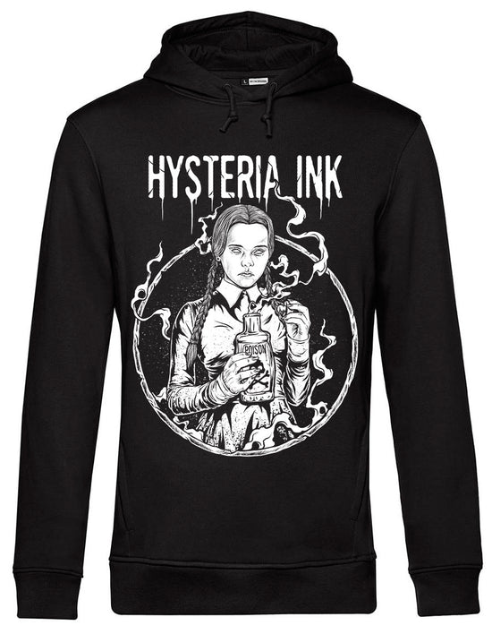 Sweat unisexe Sider Hysteria Ink  Wednesday Addams Ink