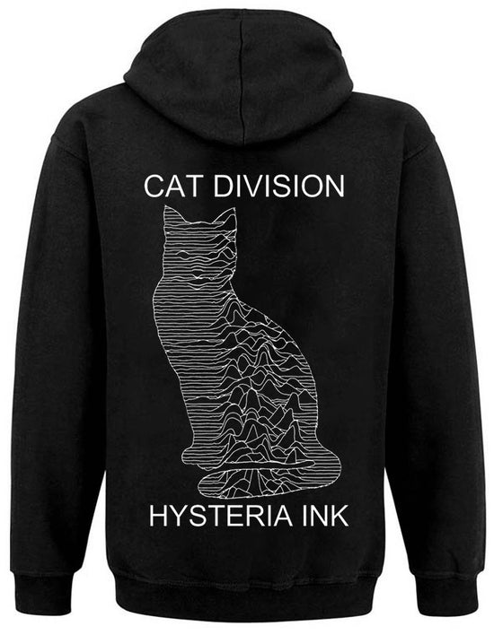 Sweat Capuche Zip Unisexe Hysteria Ink  Cat Division