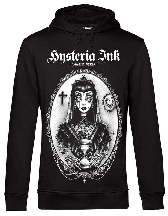 Sweat unisexe Sider Hysteria Ink X Screaming Demons Laura Hourglass