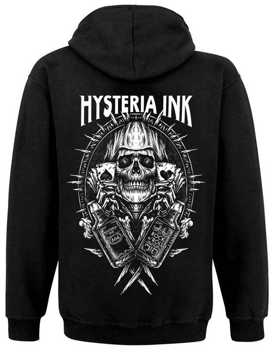 Sweat Zip unisexe Hysteria Ink  Mr Whisky Ink