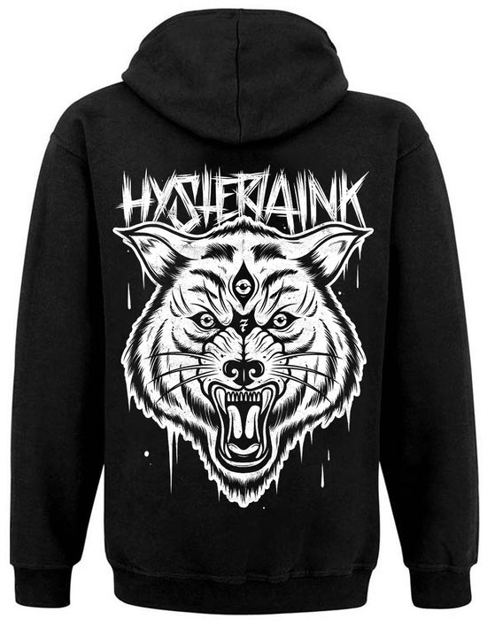 Sweat Zip Unisexe Hysteria Ink Three-eyed Wolf Ink