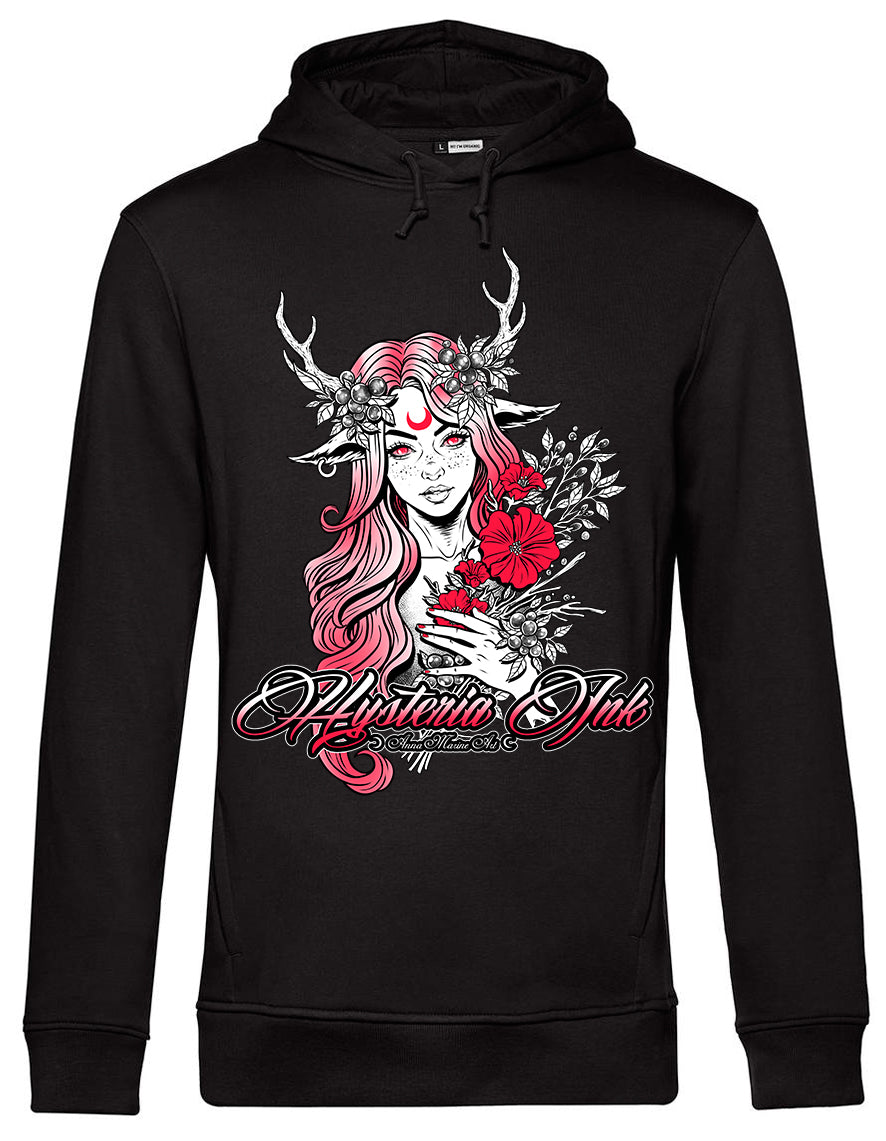 Sweat Unisexe Sider Hysteria Ink  Anna Marine Art Roses