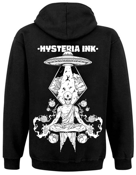 Sweat Zip Unisexe Hysteria Ink  Space Alien Ink