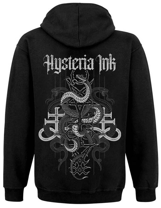 Sweat unisexe Zip Hysteria Ink Snake Cross Ink