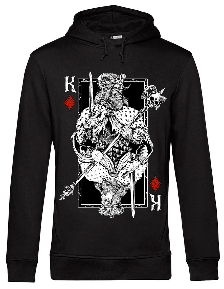 Sweat unisexe Sider Hysteria Ink King of Cards Carreau Ink