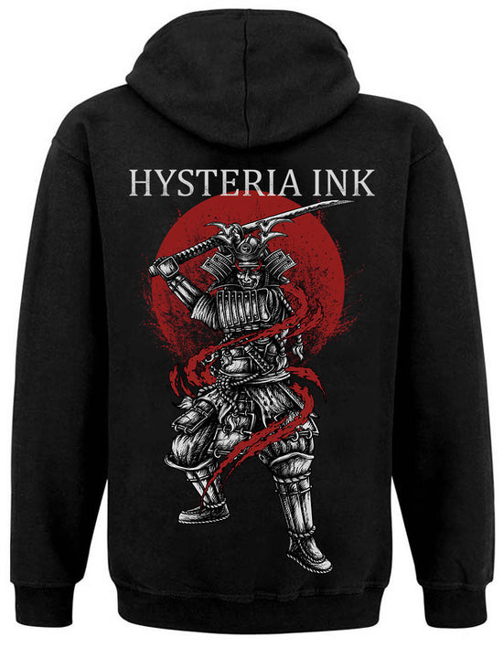 Sweat Zip Unisexe Hysteria Ink The Samurai Warrior Ink