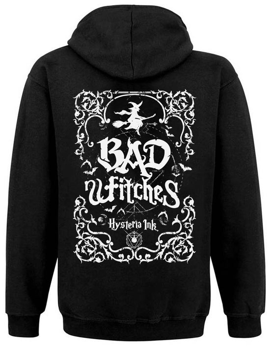 Sweat Zip Unisex Hysteria Ink  Bad Witches Ink