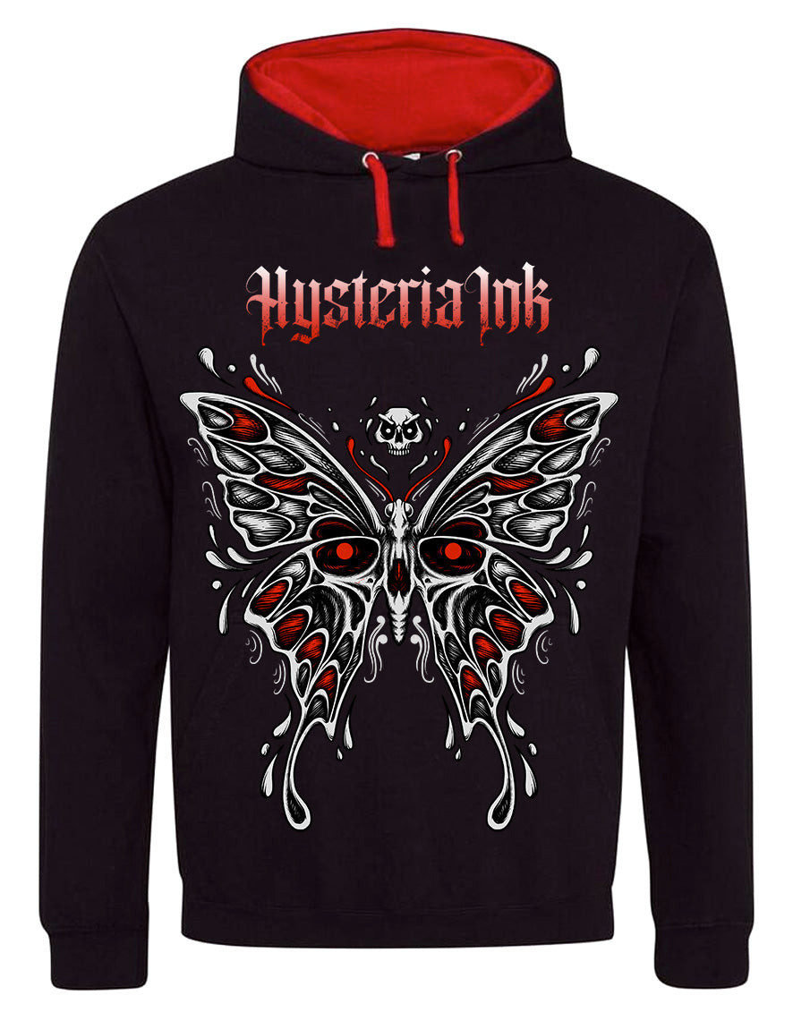 Sweat Capuche FH002 Hysteria Ink The Butterfly of Death Ink