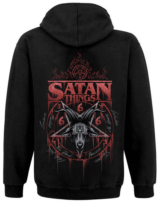 Sweat Zip unisexe Hysteria Ink Satan Things Ink