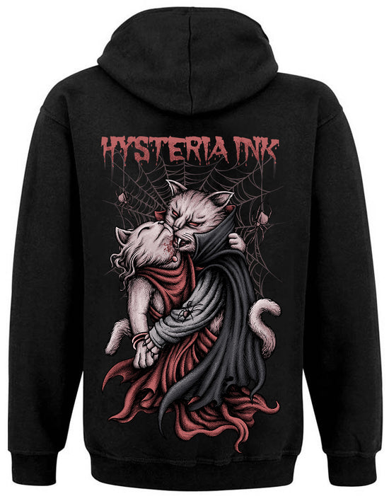 Sweat unisexe Zip Hysteria Ink Vampire Cat