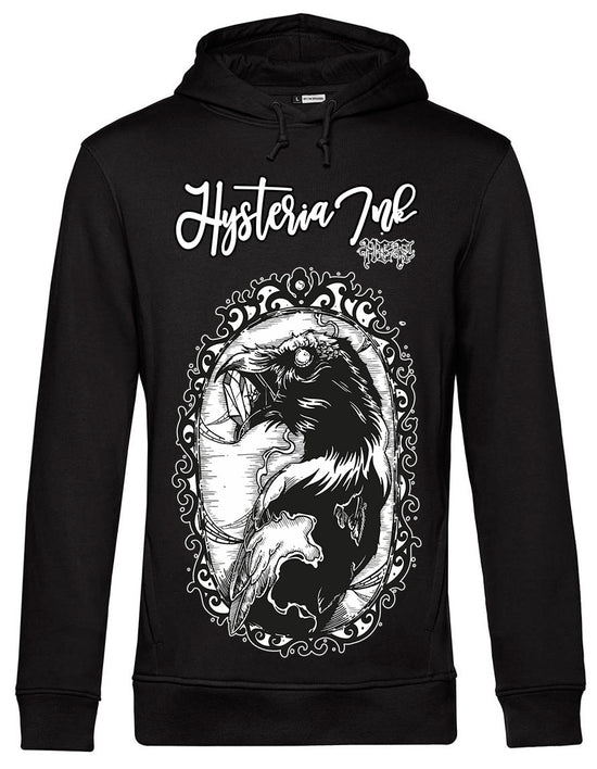 Sweat capuche unisexe Sider Hysteria Ink X Her Dark Crow