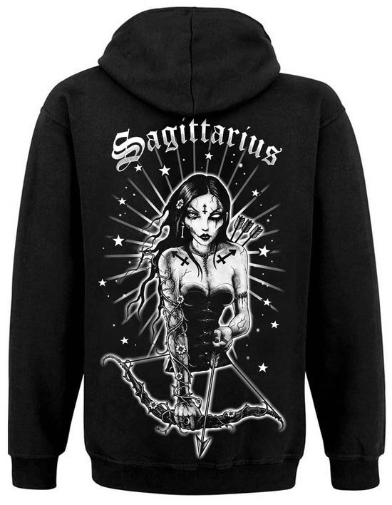 Sweat Zip Unisexe Hysteria Ink  Astro Ink Sagittarius