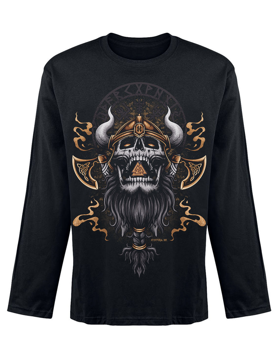 T-shirt unisexe Manche Longue Hysteria Ink Valhalla Ink