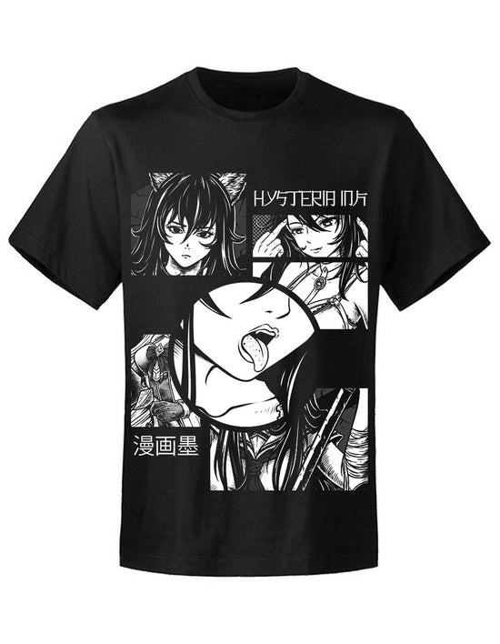 T-shirt unisexe Hysteria Ink  Manga Tongue Ink