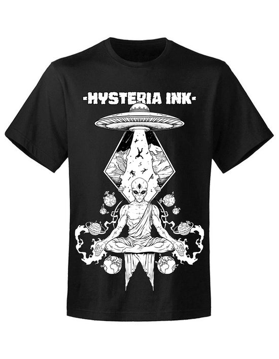 T-shirt unisexe Hysteria Ink  Space Alien Ink