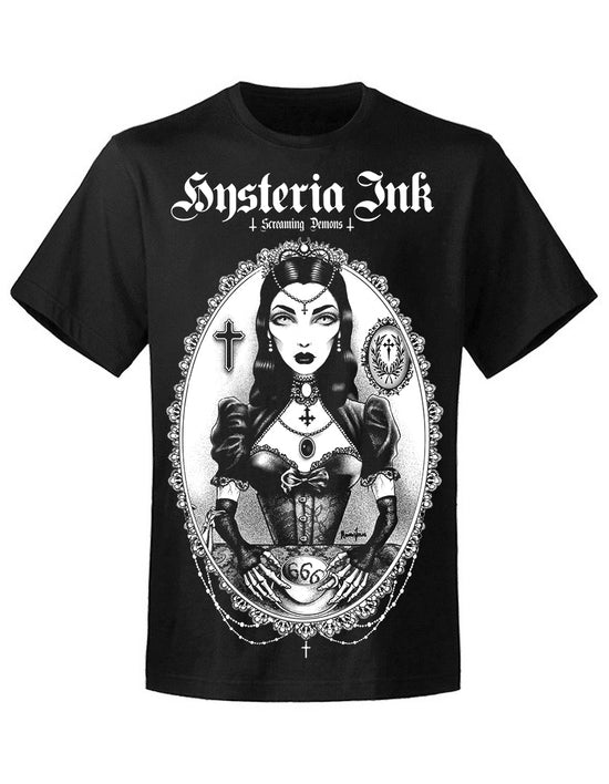 T-shirt unisexe Hysteria Ink X Screaming Demons Mephysto 666