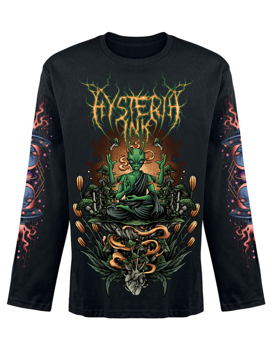 T-shirt unisexe Manche Longue Hysteria Ink Alien Dicky Ink