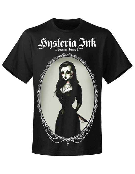 T-shirt unisexe Hysteria Ink X Screaming Demons Isa The Killer