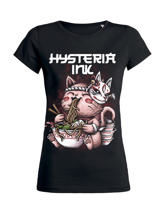 T-shirt femme Wants Hysteria Ink Konekat Ramen Ink