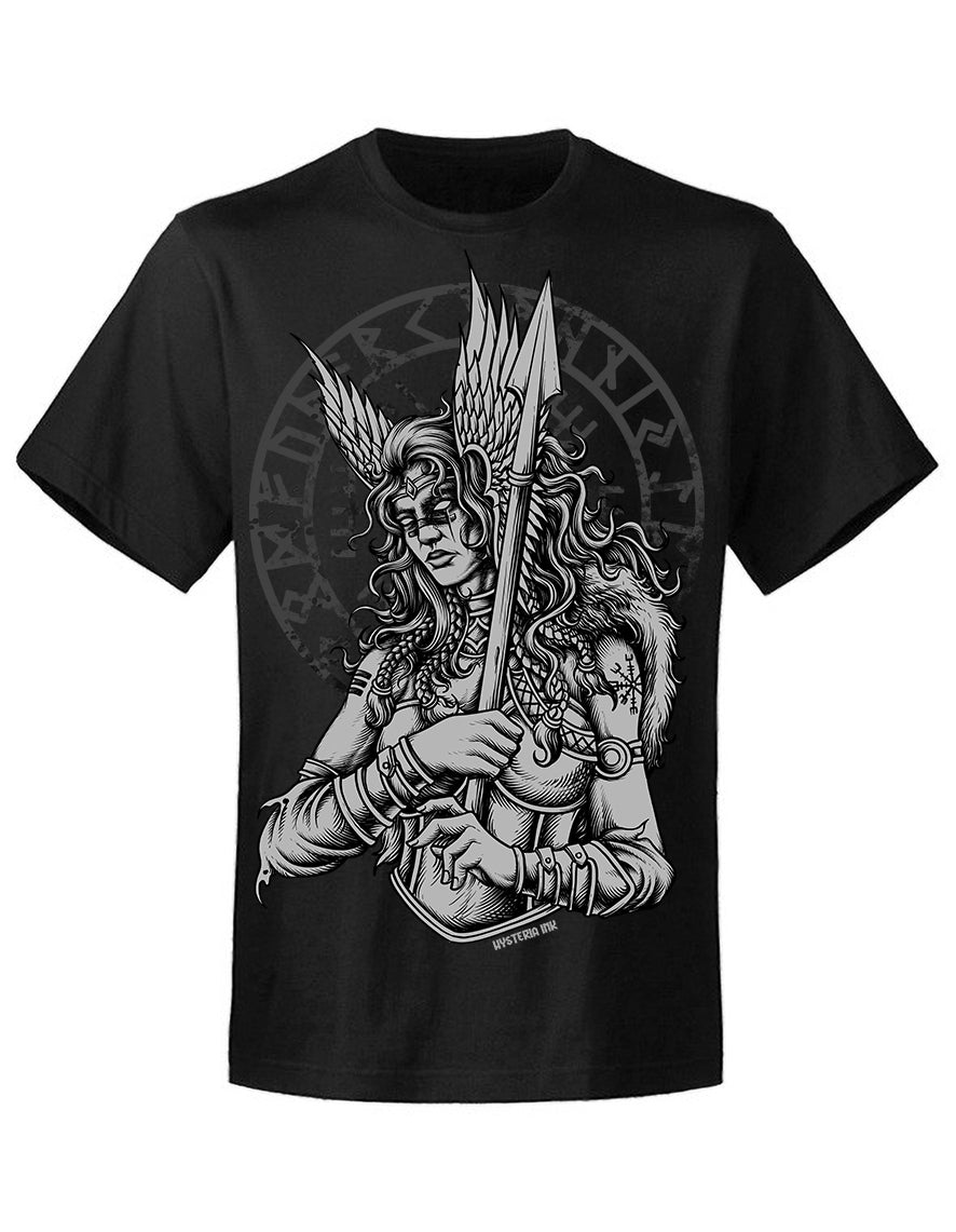 T-shirt unisexe Hysteria Ink Valkyrie The Warrior