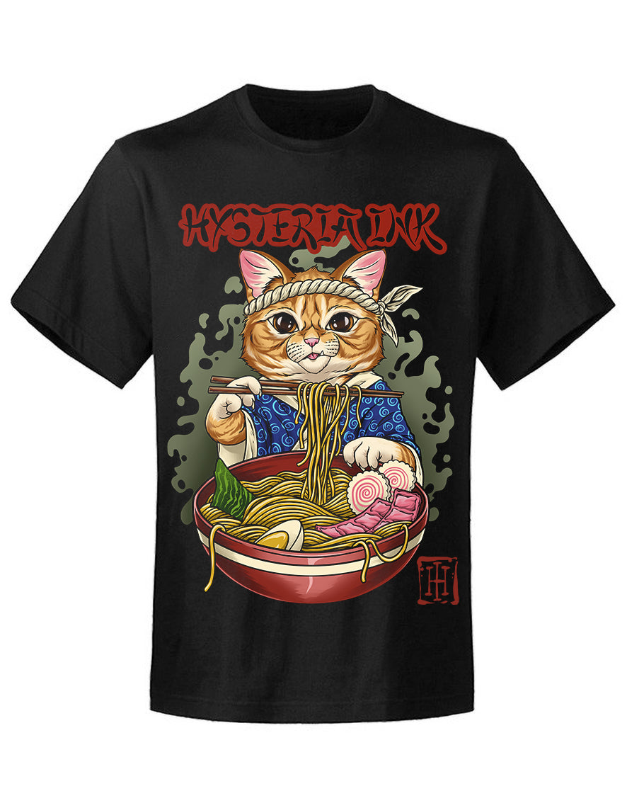 T-shirt unisexe Hysteria Ink Neko Miam Miam Ink