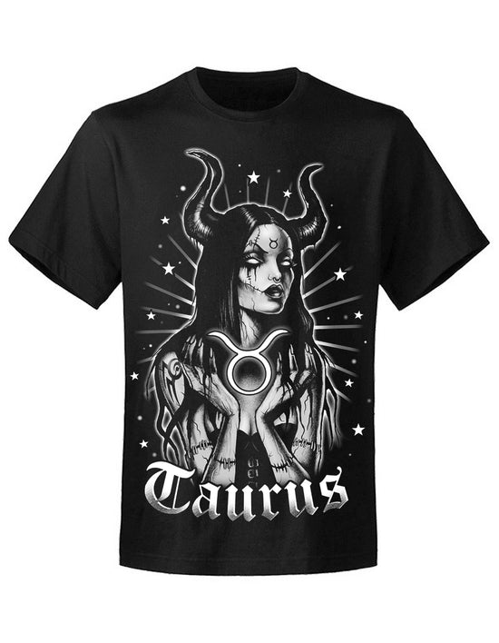 T-shirt unisexe Hysteria Ink  Astro Ink Taurus