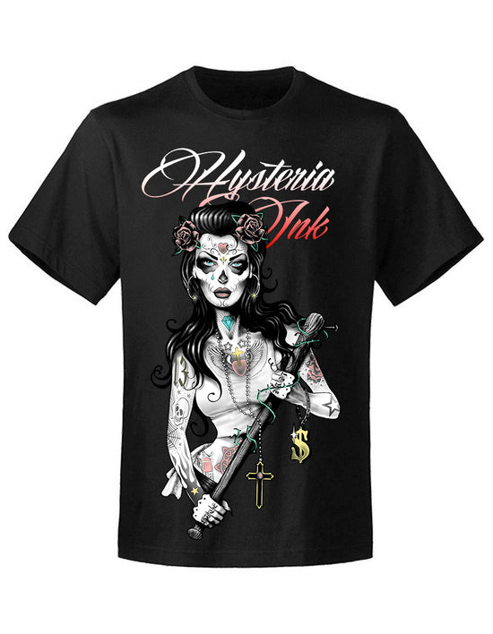 T-shirt unisexe Hysteria Ink thug Wife ink