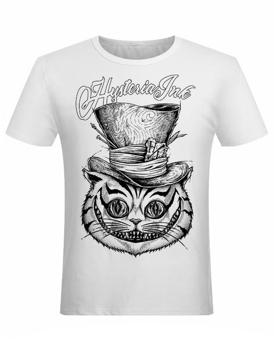 T-shirt unisexe Hysteria Ink Cat Hat Ink