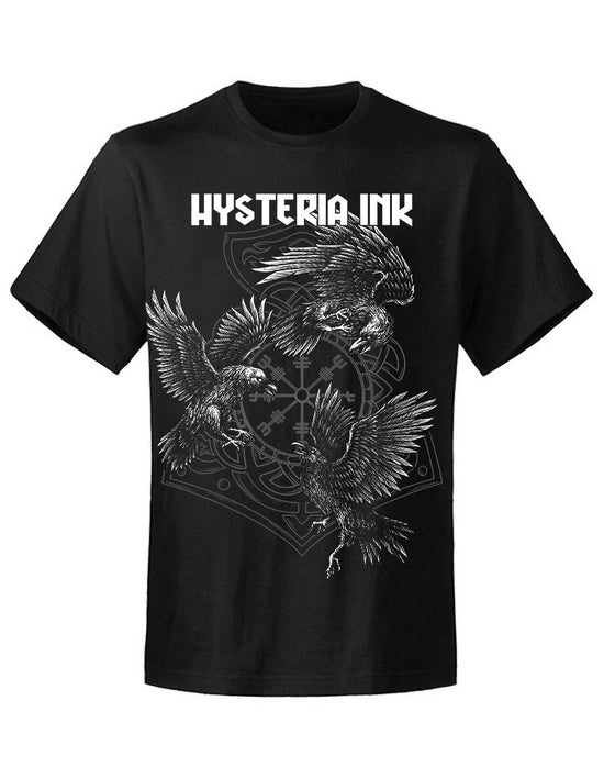 T-shirt unisexe Hysteria Ink The Three Crows