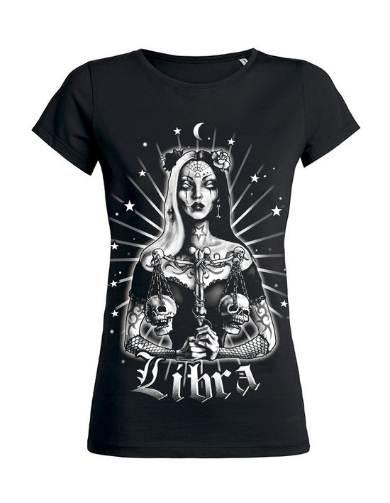 T-shirt femme Want Hysteria Ink  Astro Ink Libra