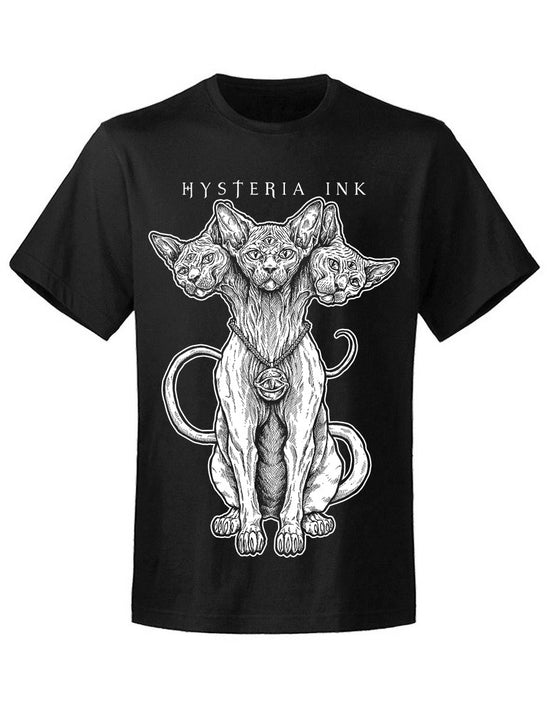 T-shirt unisexe Hysteria Ink  The Three Heads Of The Sphinx